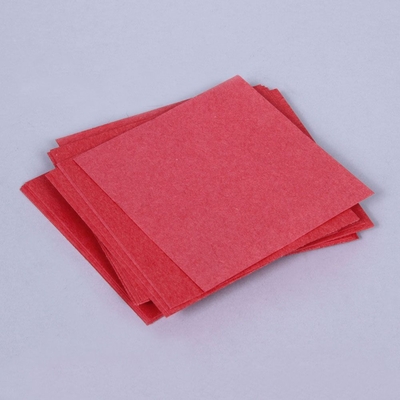 Paper, Red, 4 x 4 in, Pack of 62 Sheets
