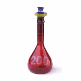 DWK Life Sciences Class A RAY-SORB® Heavy Duty Wide Mouth Volumetric Flasks with Polyethylene Stopper - DWK Life Sciences (Kimble) Class A RAY-SORB Heavy Duty Wide Mouth Volumetric Flasks with Polyethylene Stopper, 50 mL - 6 ea