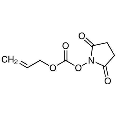 N-(Allyloxycarbonyloxy)succinimide, CAS RN: 135544-68-2, Product Number: A2302