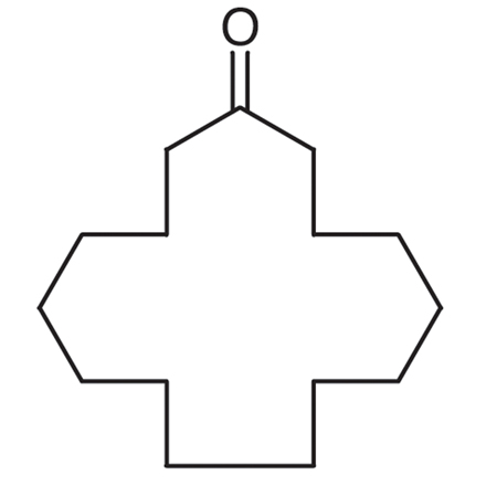 Cyclopentadecanone, CAS RN: 502-72-7, Product Number: C1422