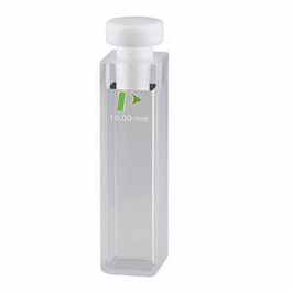 PerkinElmer® Special Optical Glass Rectangular Macro Cells with PTFE Stopper - PerkinElmer Special Optical Glass Rectangular Macro Cell with PTFE Stopper - 10 mm, Qty. 2 - 2 ea