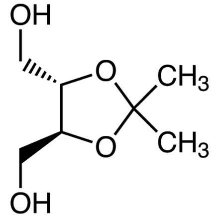 (+)-2,3-O-Isopropylidene-L-threitol, CAS RN: 50622-09-8, Product Number: I0376