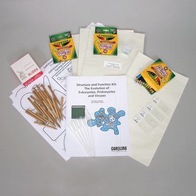 Structure and Function Kit: The Evolution of Eukaryotes, Prokaryotes, and Viruses (with Prepaid Coupon)