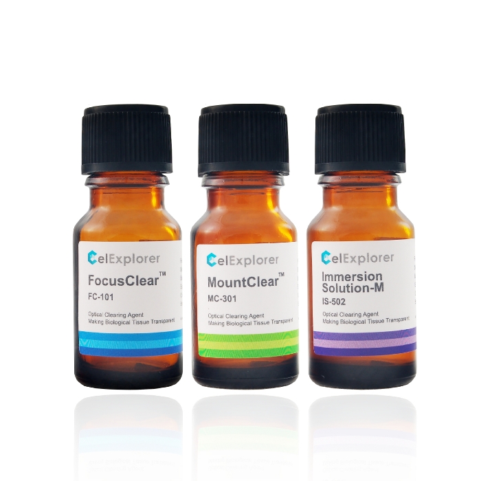 FocusClear™ KIT Complete Tissue Optical Clearing Enhancement Solution (5 mL Kit)