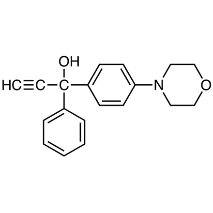 1-(4-Morpholinophenyl)-1-phenylprop-2-yn-1-ol, CAS RN: 194940-93-7, Product Number: M3184