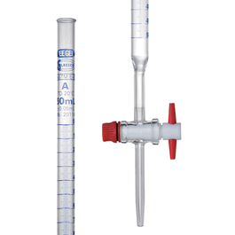Vee Gee Scientific® Buret, Class A - Buret, Class A, w/ PTFE Stopcock, 10 mL - 1 ea