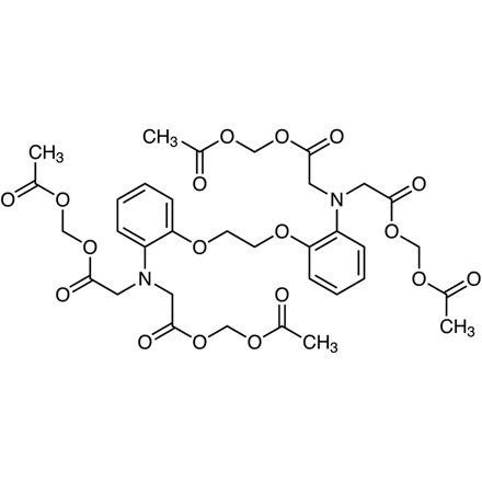 Tetrakis(acetoxymethyl) 1,2-Bis(2-aminophenoxy)ethane-N,N,N',N'-tetraacetate, CAS RN: 126150-97-8, Product Number: T2845