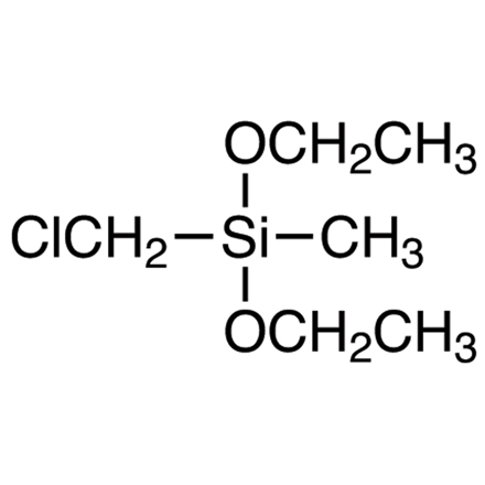 (Chloromethyl)diethoxy(methyl)silane, CAS RN: 2212-10-4, Product Number: C3257