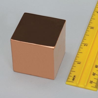 Density Cube, Copper, 1-1/2