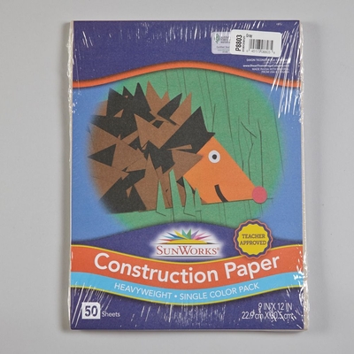 Gray Construction Paper, pack of 50