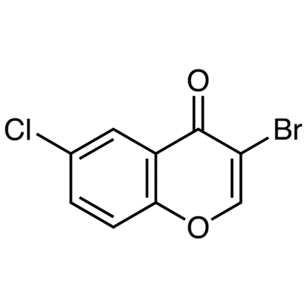 3-Bromo-6-chlorochromone, CAS RN: 73220-38-9, Product Number: B4967