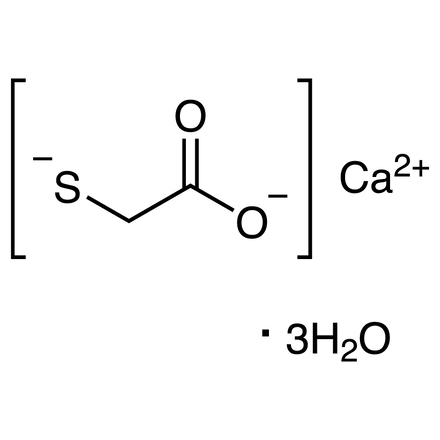 Calcium Thioglycolate Trihydrate, CAS RN: 5793-98-6, Product Number: T0902