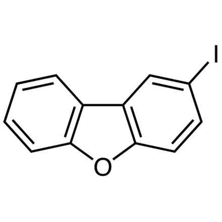 2-Iododibenzofuran, CAS RN: 5408-56-0, Product Number: I0968