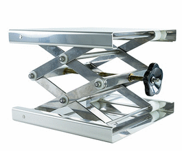 BrandTech® Stainless Steel Support Jacks - Support Jack, 30 x 30 cm, Stainless Steel - 1 ea