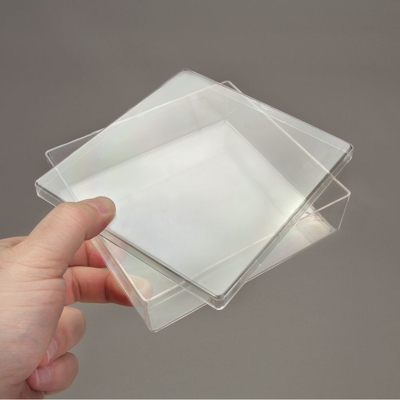 Storage Box, Friction Fit Plastic, 5 1/4 x 5 x 1 5/16