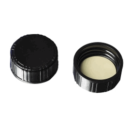 Corning® Reusable Phenolic Screw Caps with Rubber Liners