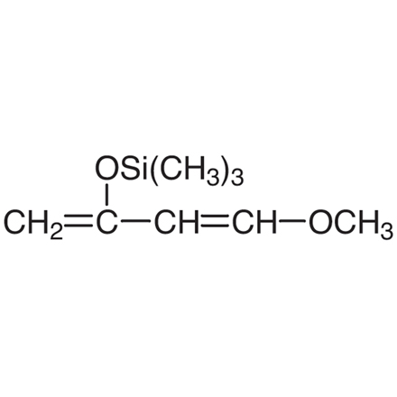 1-Methoxy-3-(trimethylsilyloxy)-1,3-butadiene, CAS RN: 59414-23-2, Product Number: M0759