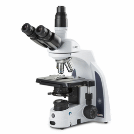 Globe Scientific iScope Series Compound Tinocular Microscopes - iScope Tricnocular Microscope with EWF 10x/22 mm Eyepieces, Plan phase PLPHi 10/20/S40/S100x Oil IOS Objectives with Camera - 1 ea