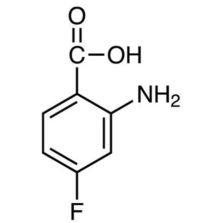2-Amino-4-fluorobenzoic Acid, CAS RN: 446-32-2, Product Number: F0405