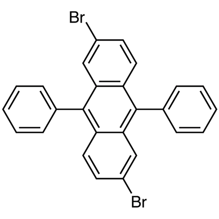 2,6-Dibromo-9,10-diphenylanthracene, CAS RN: 528609-98-5, Product Number: D4986