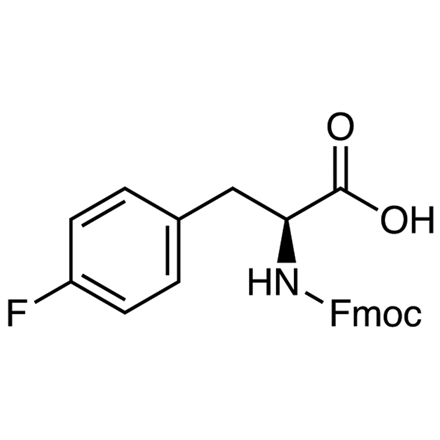 N-[(9H-Fluoren-9-ylmethoxy)carbonyl]-4-fluoro-L-phenylalanine, CAS RN: 169243-86-1, Product Number: F0902