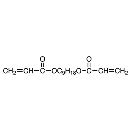 1,9-Bis(acryloyloxy)nonane (stabilized with MEHQ), CAS RN: 107481-28-7, Product Number: B2863