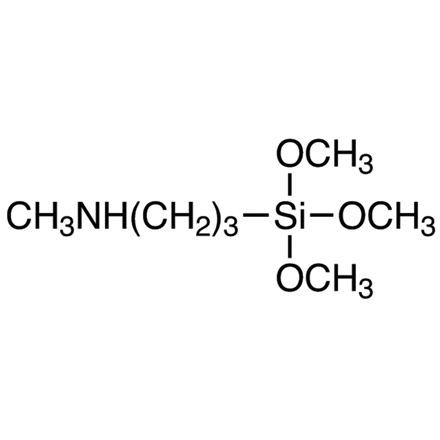 Trimethoxy[3-(methylamino)propyl]silane, CAS RN: 3069-25-8, Product Number: T2868