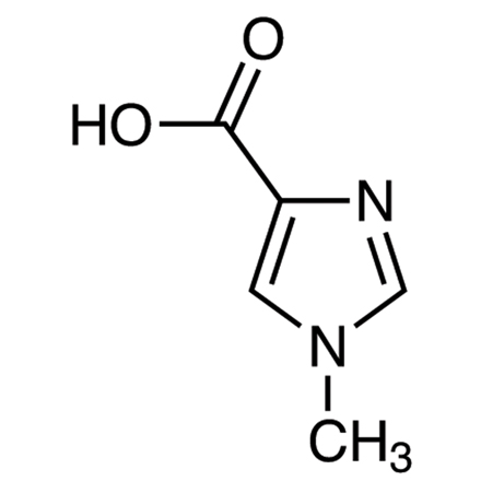 1-Methyl-4-imidazolecarboxylic Acid, CAS RN: 41716-18-1, Product Number: M2272
