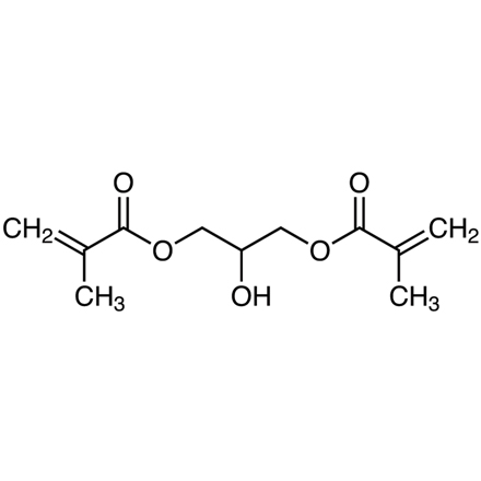 Glycerol Dimethacrylate (mixture of 1,2- and 1,3-form) (stabilized with MEHQ), CAS RN: 1830-78-0, Product Number: B2938