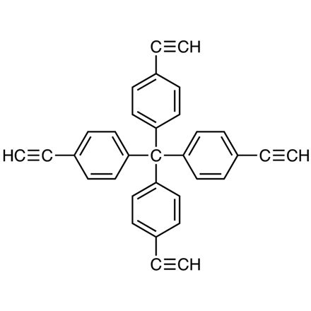 Tetrakis(4-ethynylphenyl)methane, CAS RN: 177991-01-4, Product Number: T3151