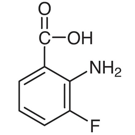 2-Amino-3-fluorobenzoic Acid, CAS RN: 825-22-9, Product Number: F0570