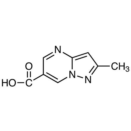 2-Methylpyrazolo[1,5-a]pyrimidine-6-carboxylic Acid, CAS RN: 739364-95-5, Product Number: M2760
