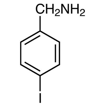 4-Iodobenzylamine, CAS RN: 39959-59-6, Product Number: I0831