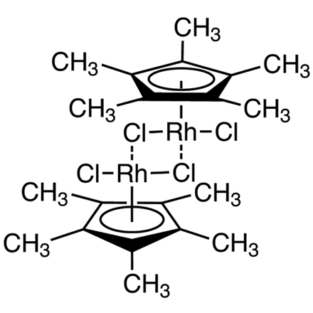 (Pentamethylcyclopentadienyl)rhodium(III) Dichloride Dimer, CAS RN: 12354-85-7, Product Number: P1788