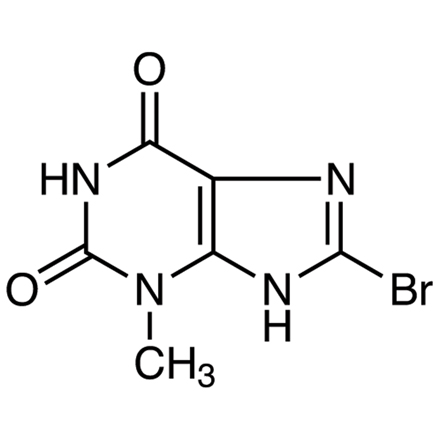 8-Bromo-3-methylxanthine, CAS RN: 93703-24-3, Product Number: B4134