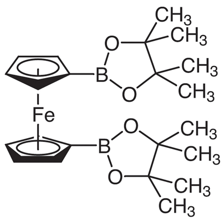 1,1'-Bis(4,4,5,5-tetramethyl-1,3,2-dioxaborolan-2-yl)ferrocene, CAS RN: 737776-93-1, Product Number: B3501