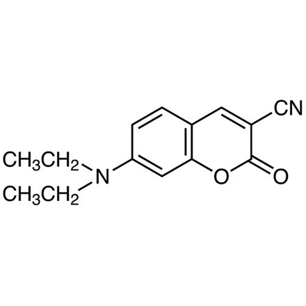 7-(Diethylamino)coumarin-3-carbonitrile, CAS RN: 51473-74-6, Product Number: D4462