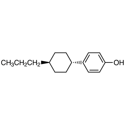 4-(trans-4-Propylcyclohexyl)phenol, CAS RN: 81936-33-6, Product Number: P1616