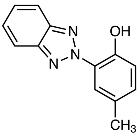 2-(2-Hydroxy-5-methylphenyl)benzotriazole, CAS RN: 2440-22-4, Product Number: H0560