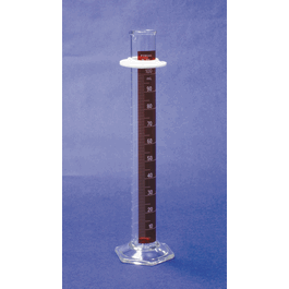 Corning® PYREX® Lifetime Red® Single Metric Scale Cylinders