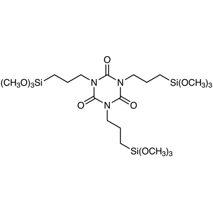 Tris[3-(trimethoxysilyl)propyl] Isocyanurate, CAS RN: 26115-70-8, Product Number: I0602