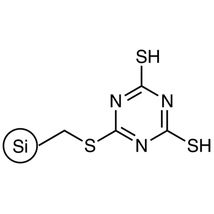Si-TMT (=2,4,6-Trimercaptotriazine Silica Gel) (0.2-0.5mmol/g), CAS RN: 1226494-16-1, Product Number: S0865
