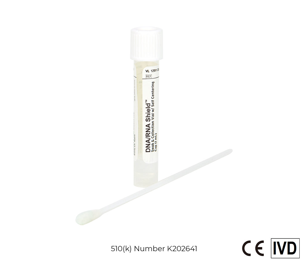 DNA/RNA Shield Collection Tube w/Swab - DX (1 ml fill)