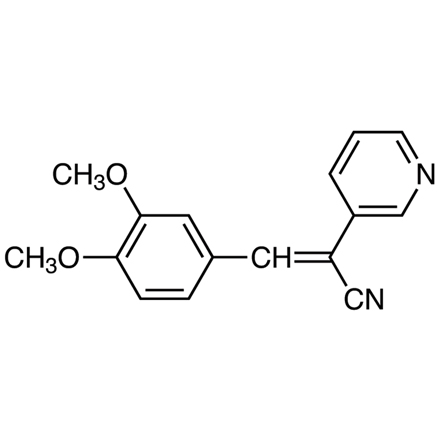 Tyrphostin RG 13022, CAS RN: 136831-48-6, Product Number: T3575