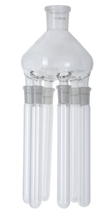 RV 10.2029 Distilling spider with 6 distilling sleeves (NS 24/40) - Rotary evaporators