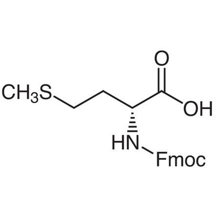 N-[(9H-Fluoren-9-ylmethoxy)carbonyl]-D-methionine, CAS RN: 112883-40-6, Product Number: F0594