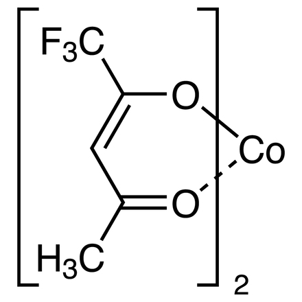 Bis(trifluoro-2,4-pentanedionato)cobalt(II), CAS RN: 16092-38-9, Product Number: T0746