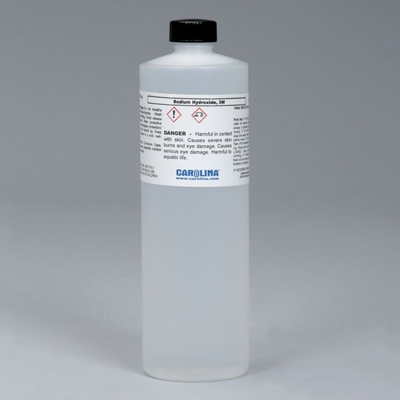 Sodium Hydroxide, 3 M, Aqueous, Laboratory Grade, 500 mL