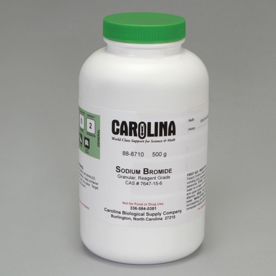 Sodium Bromide, Granular, Reagent Grade, 500 g