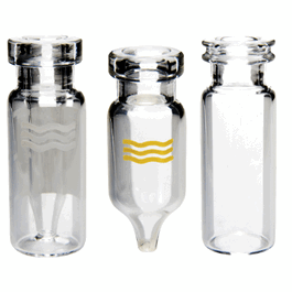Thermo Scientific® 11 mm Clear Glass Crimp/Snap Top Vials